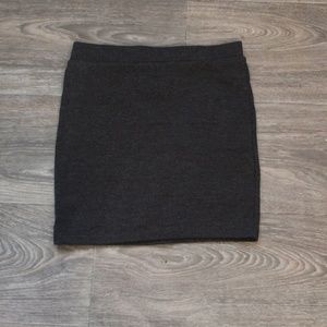 Forever 21 Dark Gray Mini Skirt